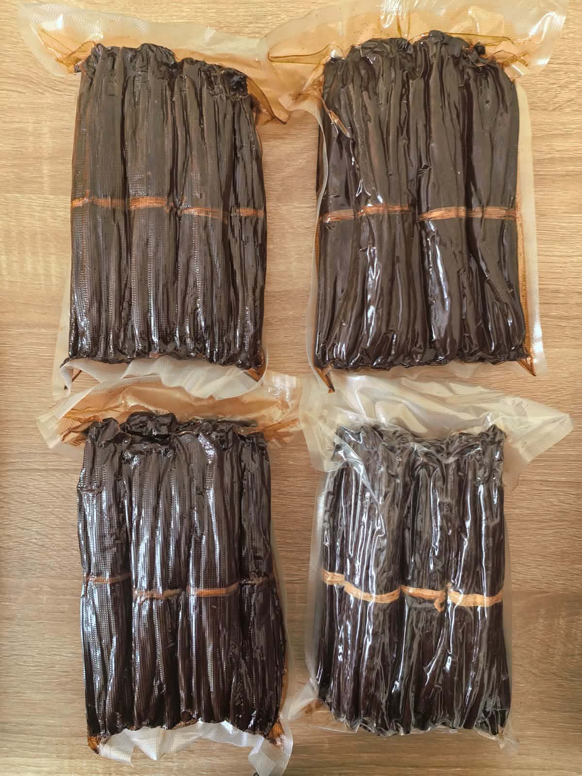 Vanille Bourbon de Madagascar 16-17cm - 10 gousses