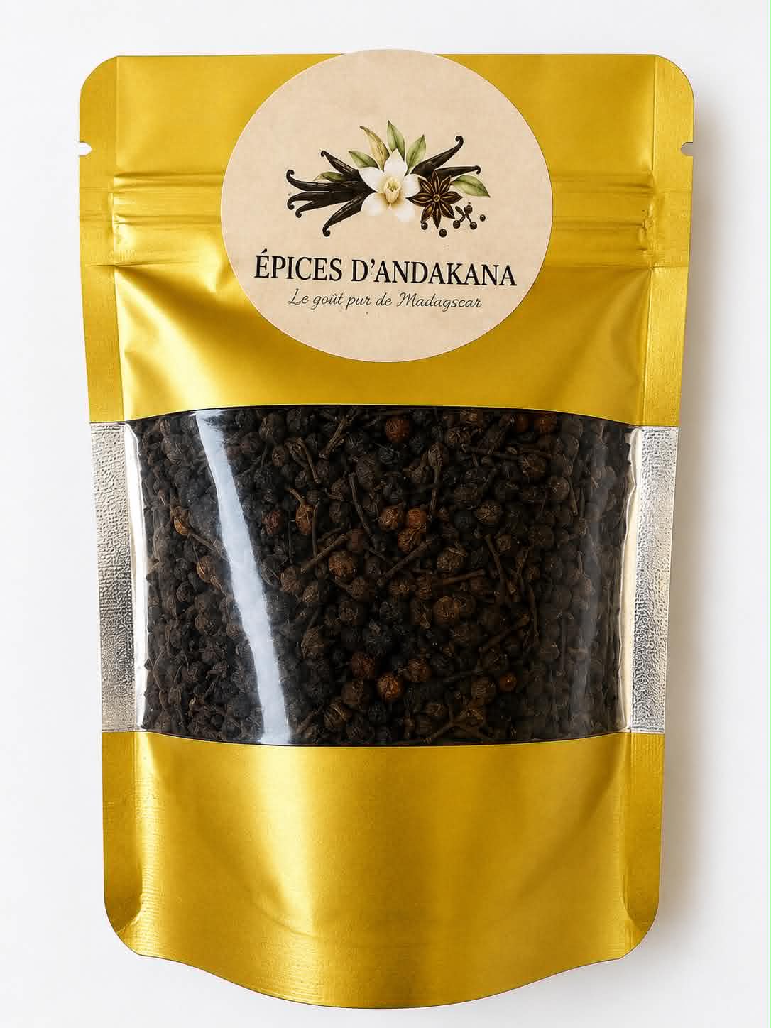 Poivre sauvage premium de Madagascar - 100g